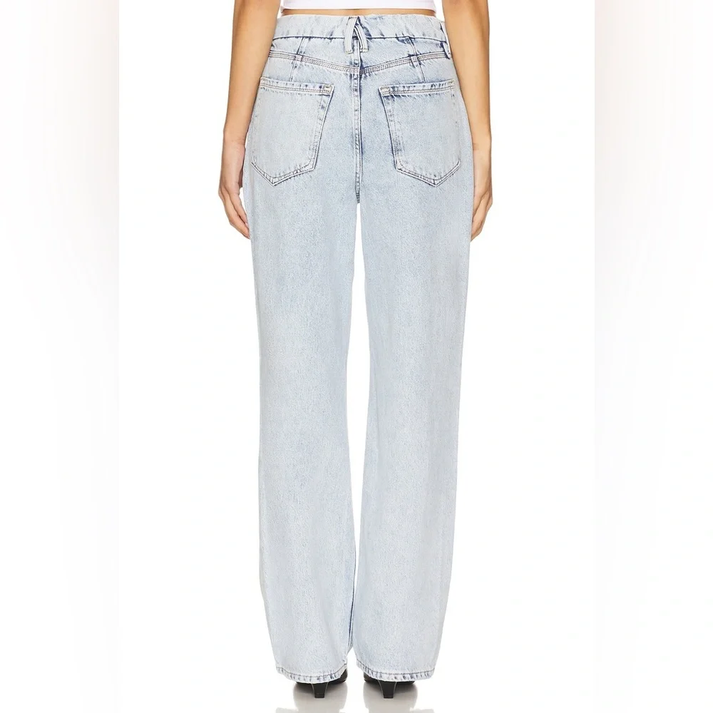 Good American Distressed Good 90’s Relaxed Jeans size 15 EUC - Picture 6 of 16